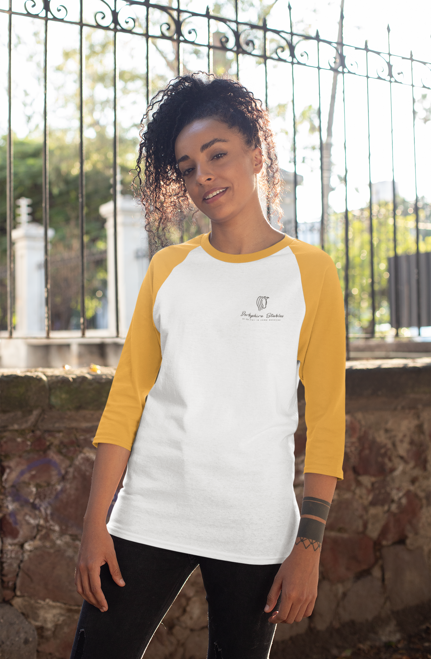 Yellow 3/4 Sleeve - T-Shirt